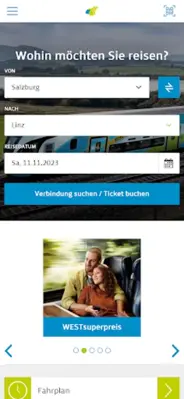 WESTbahnApp android App screenshot 6